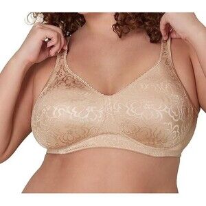 PLAYTEX 18 HOUR  Bra NEW with Tags Lift and Support Nude Sz 42DD WireFree